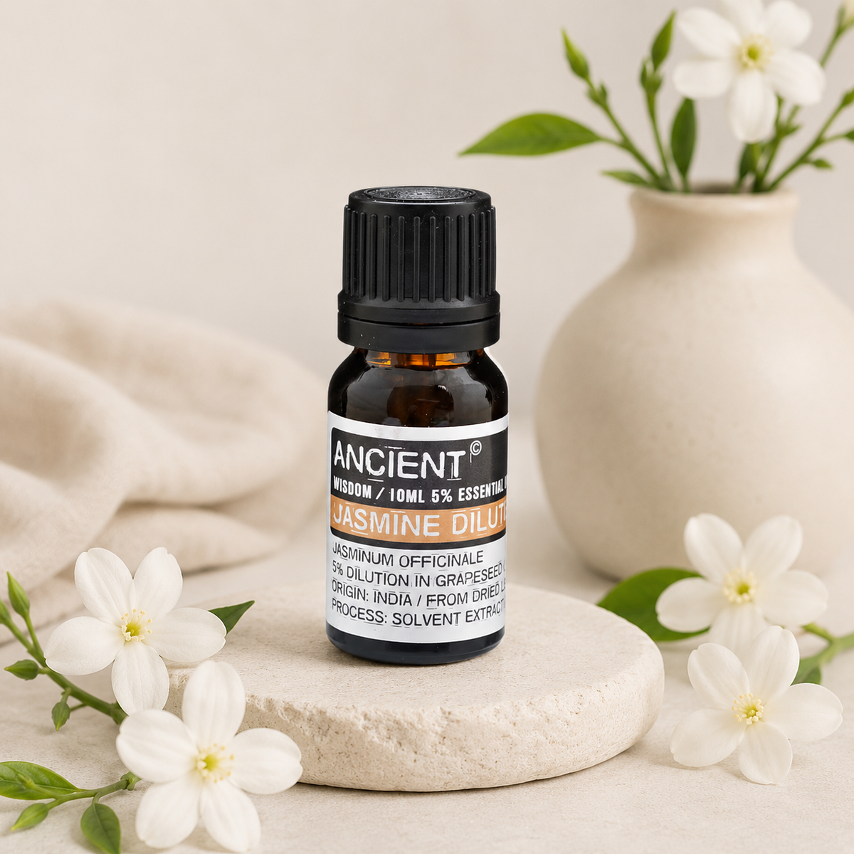 Jasmin Fortyndet – Æterisk Olie - 10ml