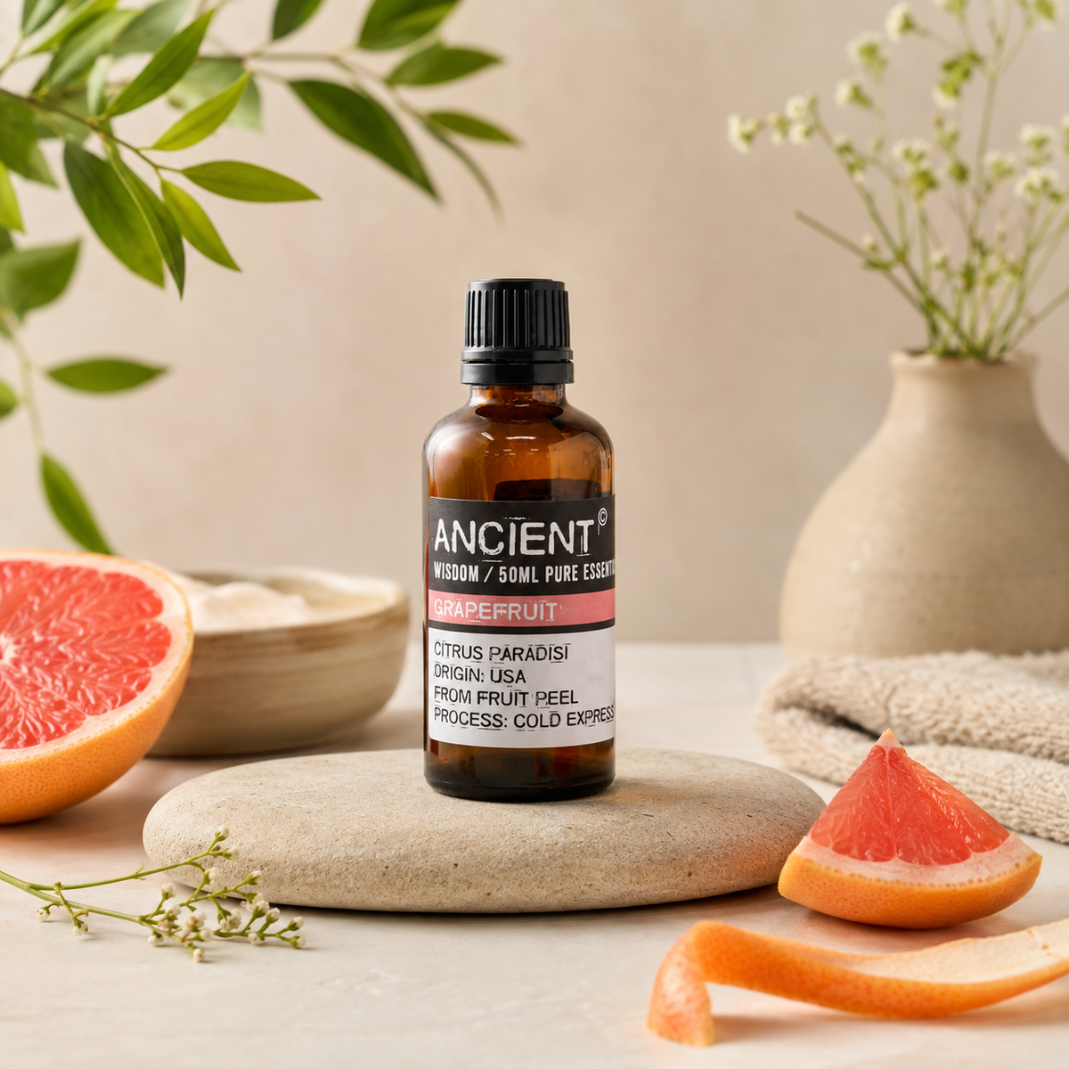 Grapefrugt – Ren Æterisk Olie - 50ml