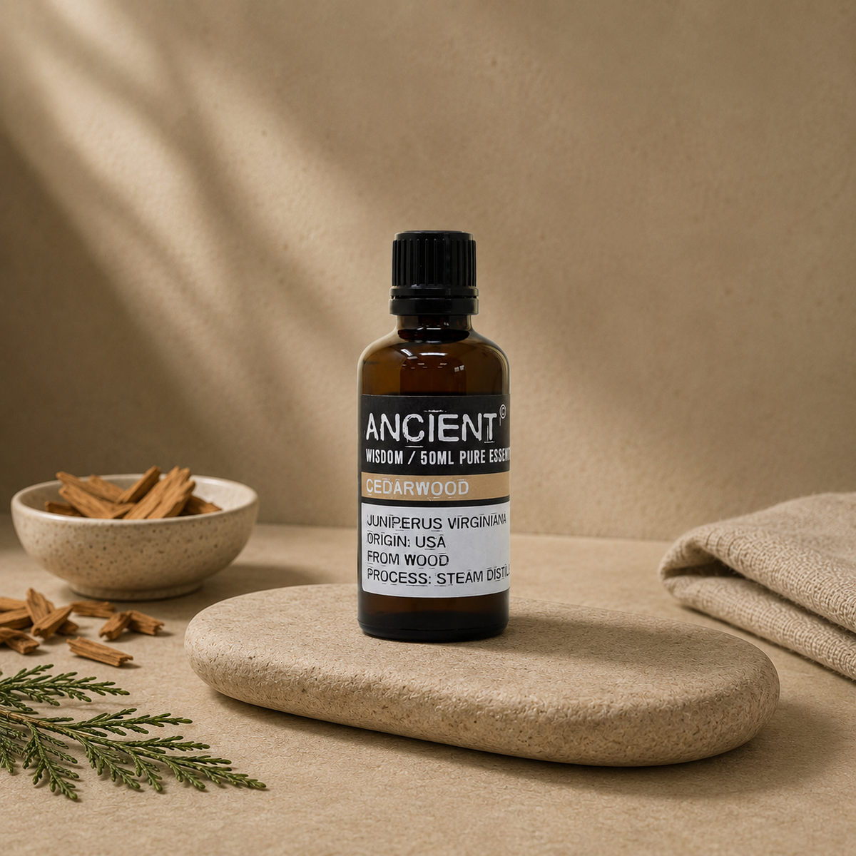 Cedertræ Virginiansk – Ren Æterisk Olie - 50ml