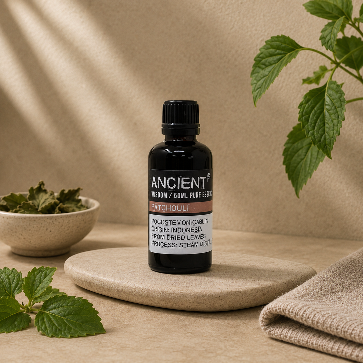 Patchouli – Ren Æterisk Olie - 50ml