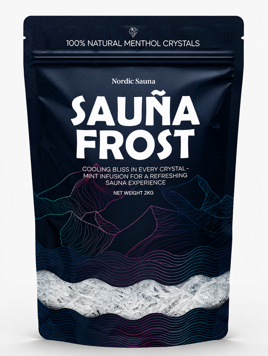 Sauna Frost 2kg pose – 100% naturlige mentholkrystaller