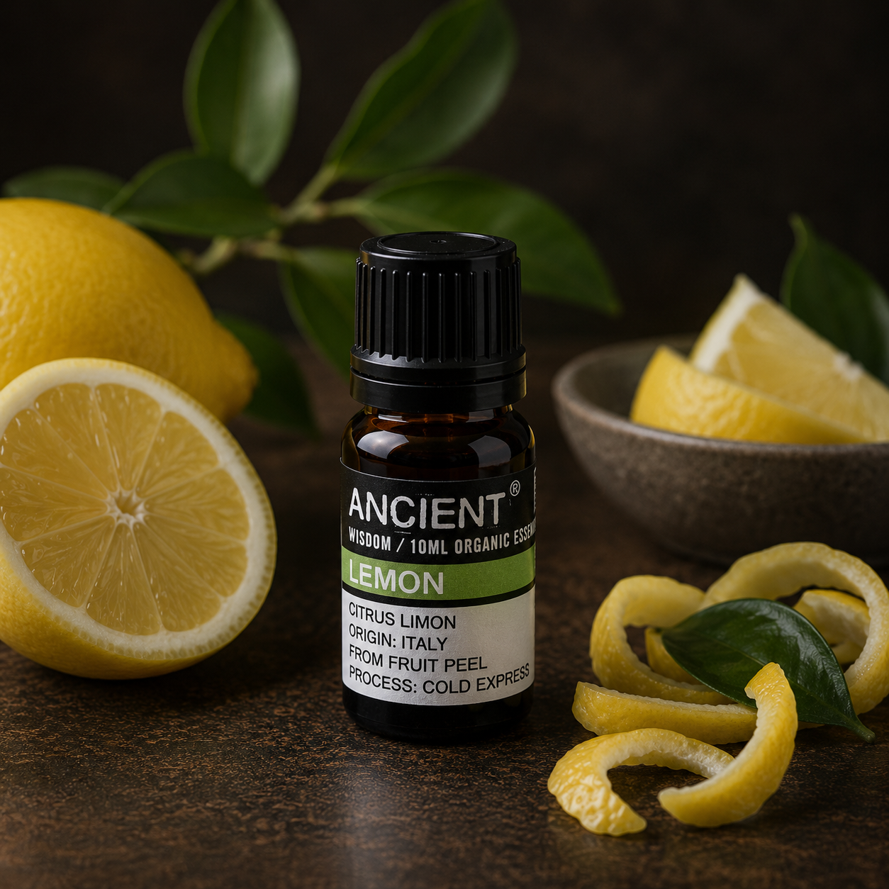 Citron – Ren Økologisk Æterisk Olie - 10ml