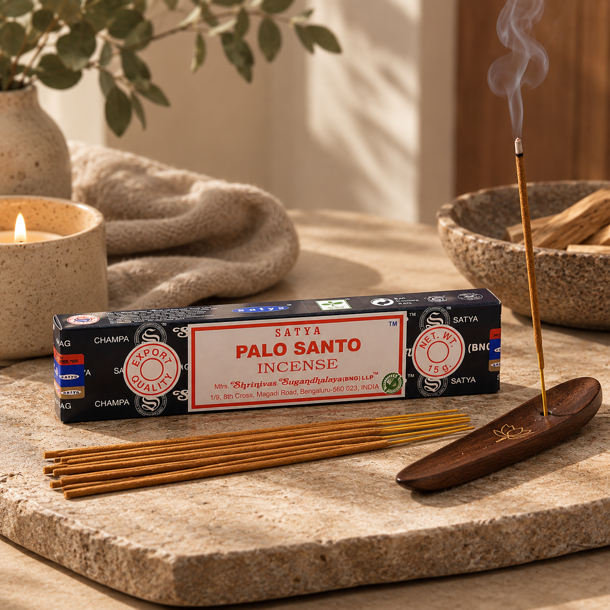 Palo Santo Røgelsespinde - 15g