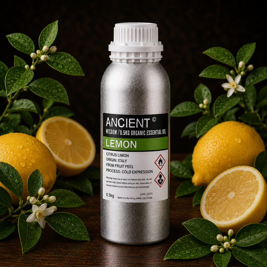 Citron – Ren Økologisk Æterisk Olie - 0,5kg